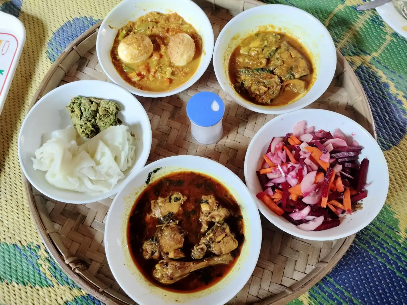 Wild Lake Eco Resort Dinner Items
